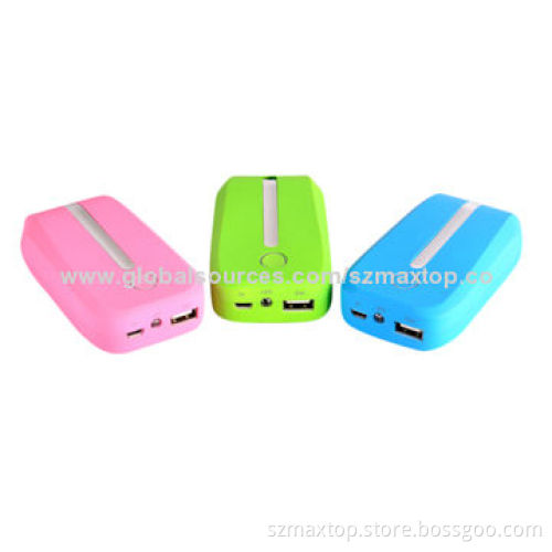 Hot-selling Power banks with beautiful design and capacity 5,200mAh